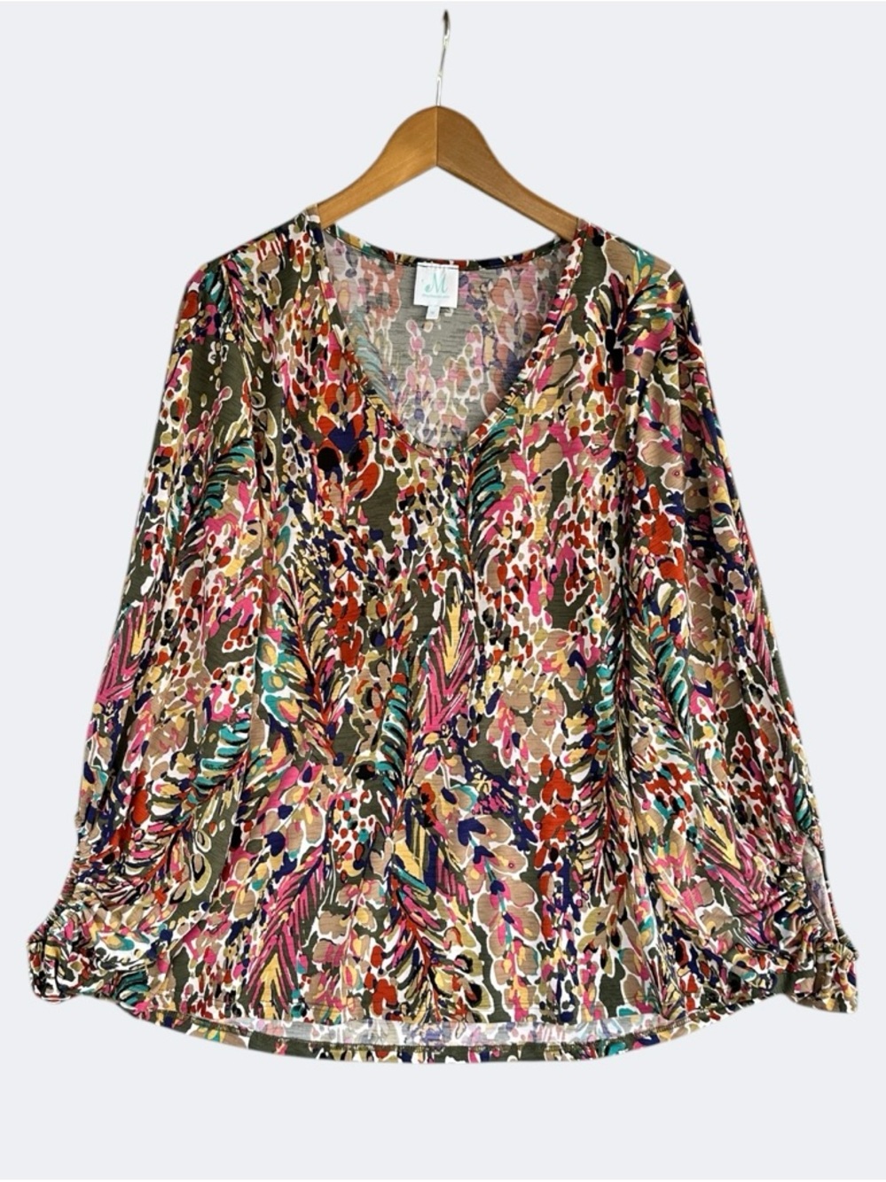 🎉5 for $45🎉 Mint top blouse shirt size M